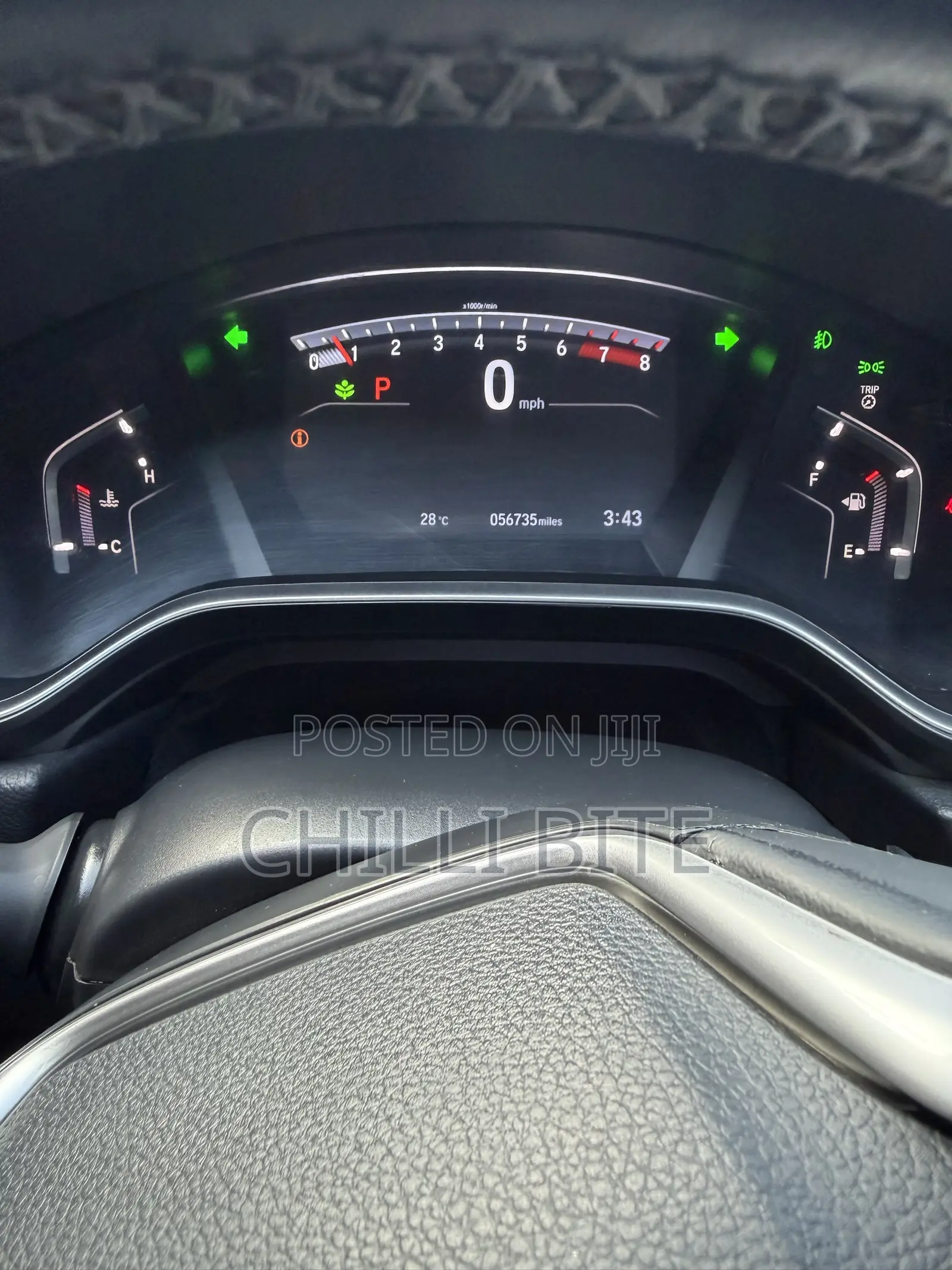 Honda CR-V EX-L AWD 2019 Black