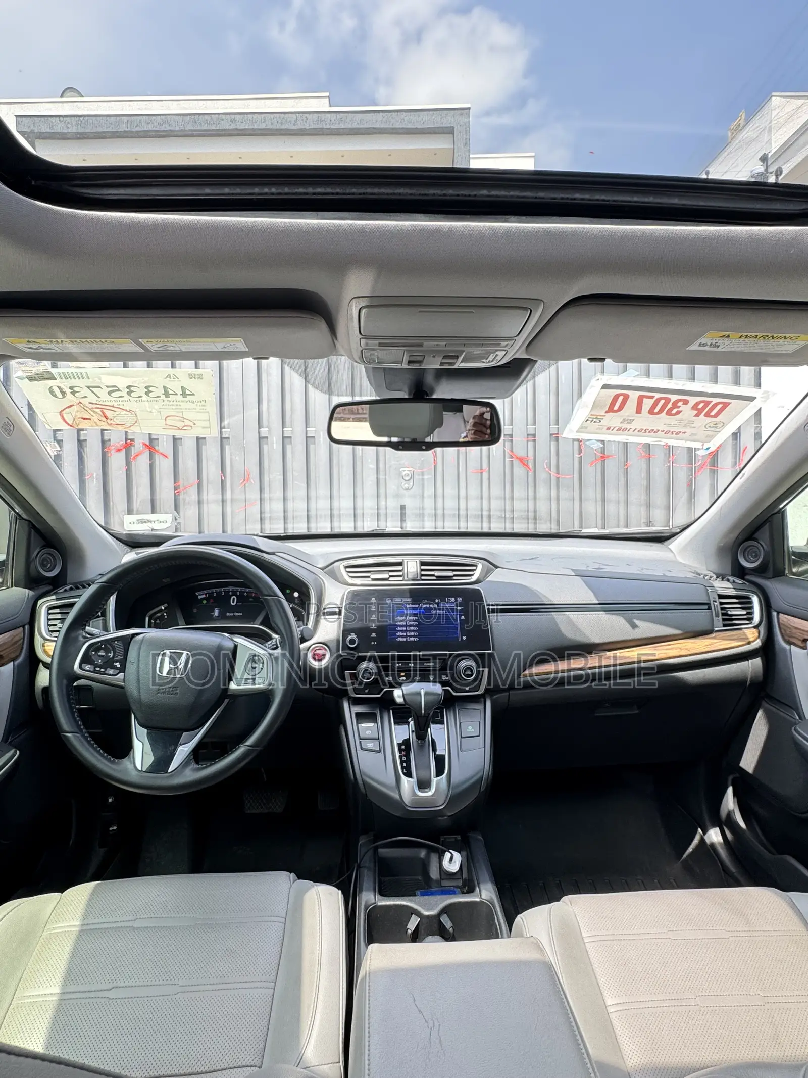 Honda CR-V Touring 4dr SUV (1.5L 4cyl CVT) 2017 Silver