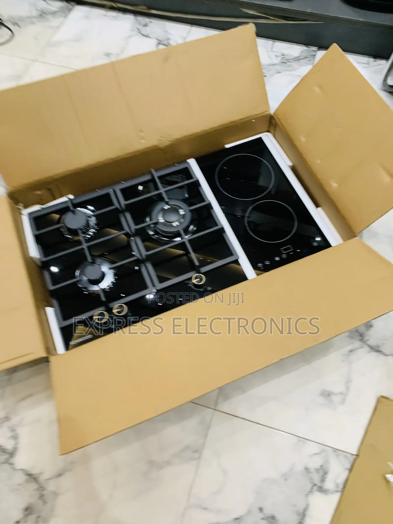 Zealous Sleek Gas Electric Cars in Built Kenwood Black 90CM 4-2