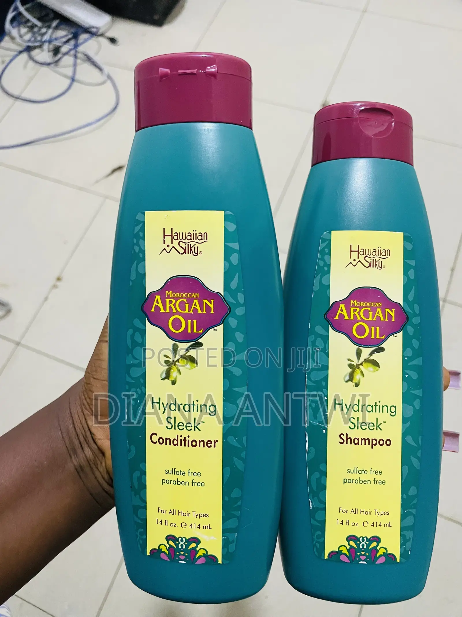 Hawaiian Silky Hydrating Sleek Shampoo and Conditioner