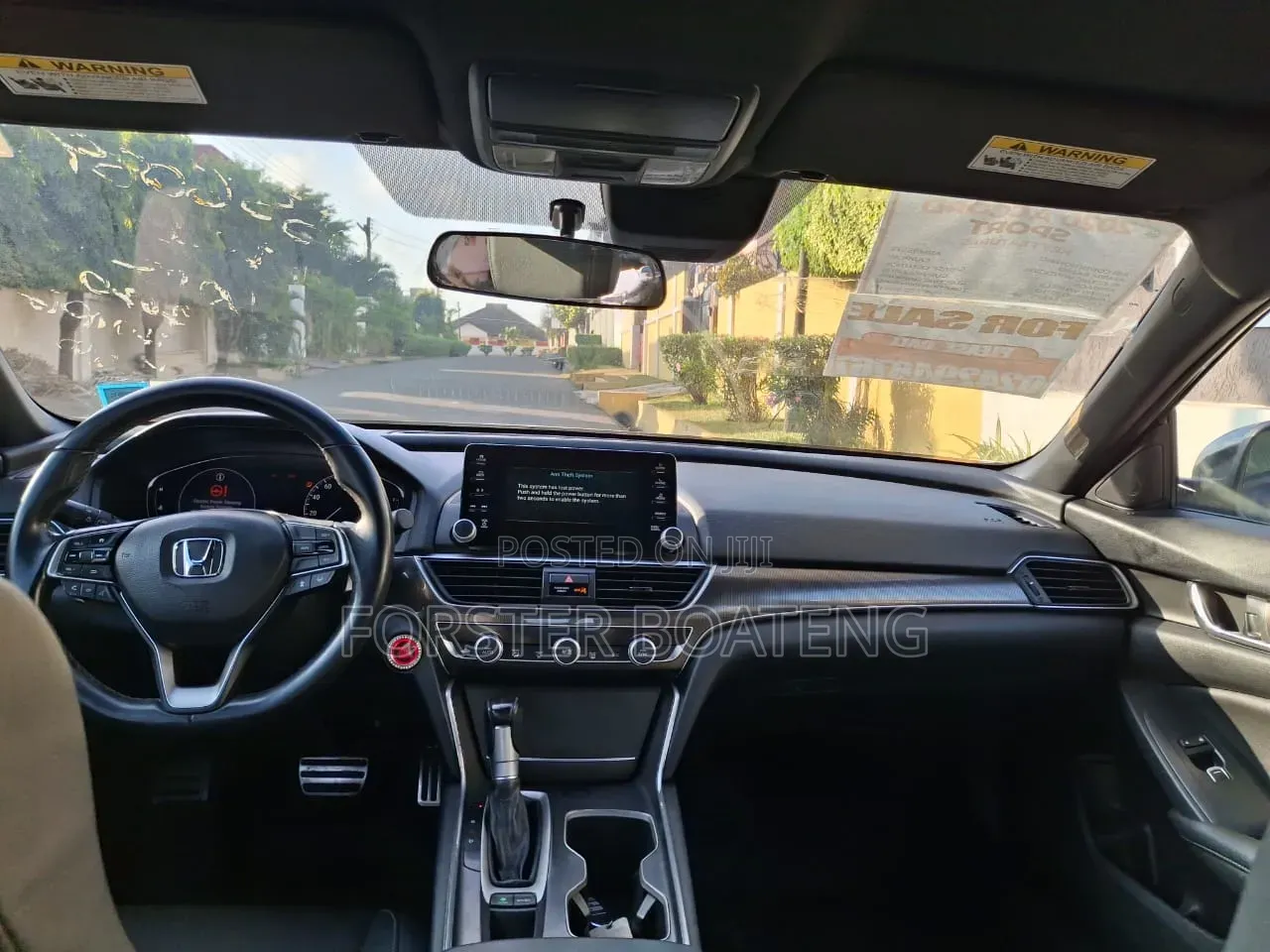 Honda Accord 2020 Black