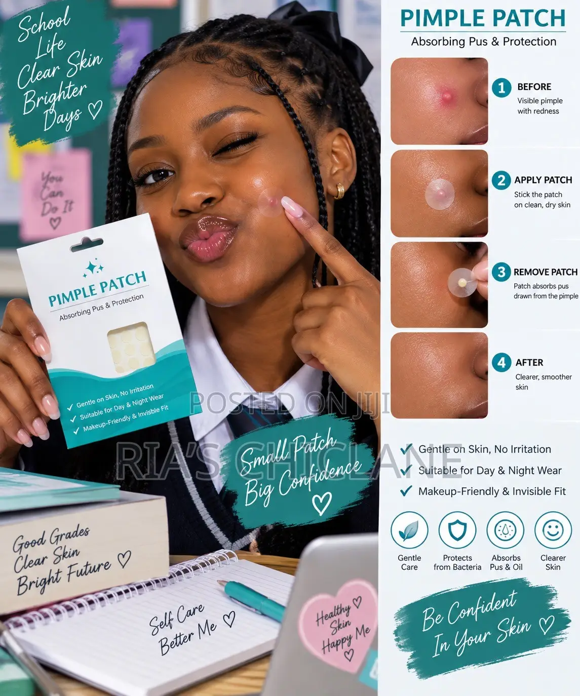 Plain Pimple Patches