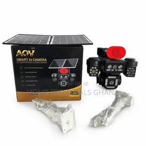 Skyvision AOV Smart AI Four Lens Double Panel Solar PTZ Camera