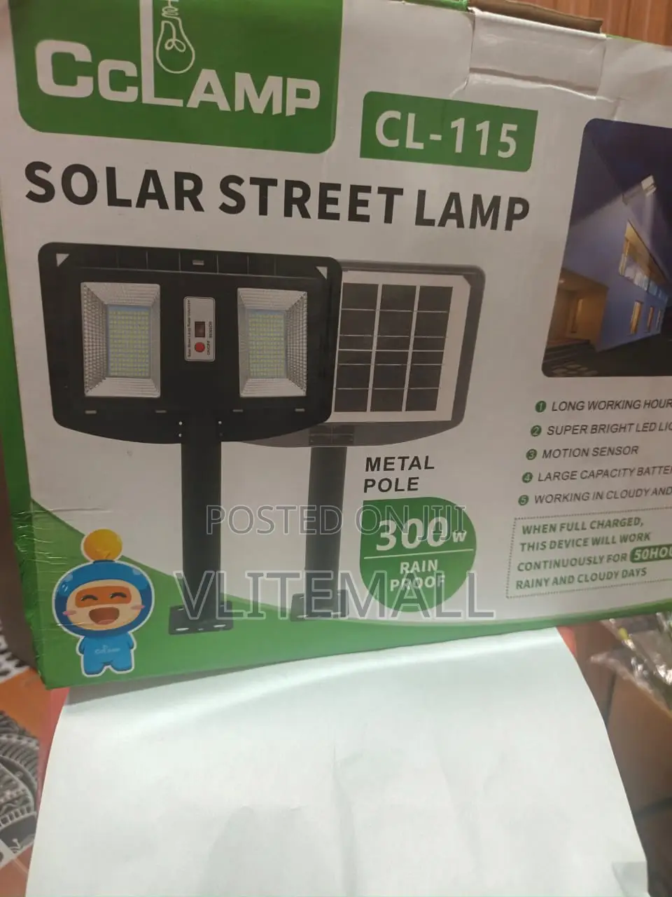 Cclamp Solar Street Lamp Cl-115