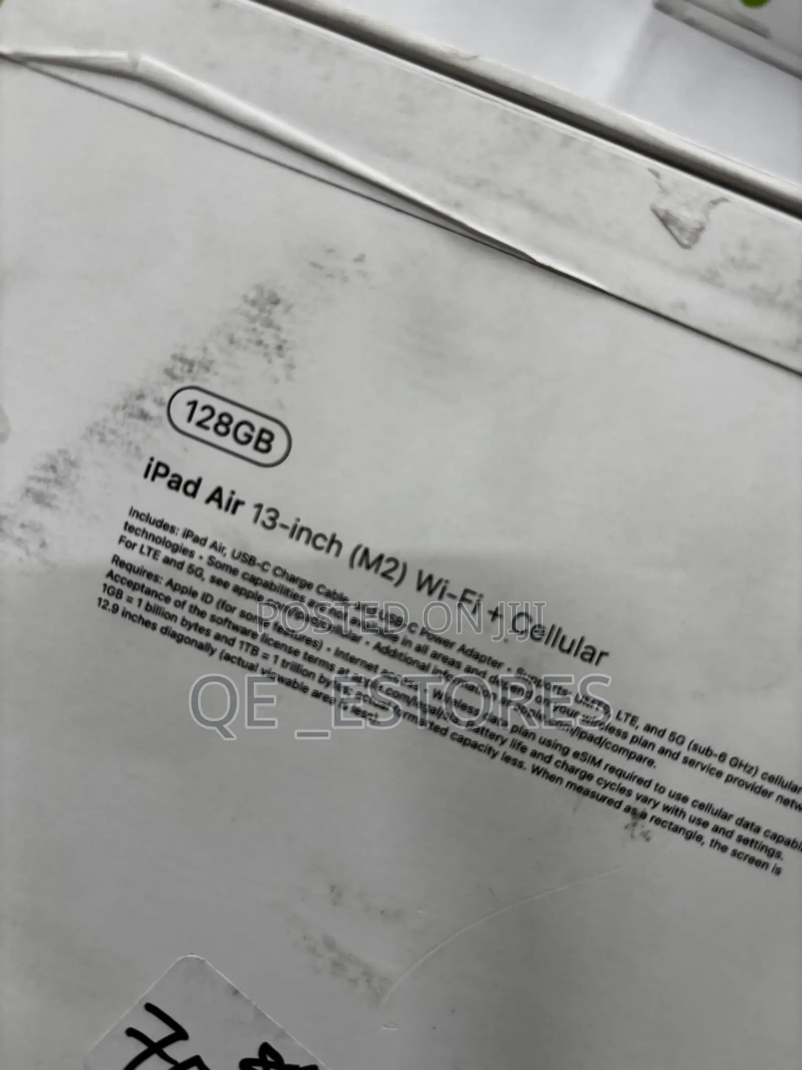 New Apple iPad Air 128 GB Gray