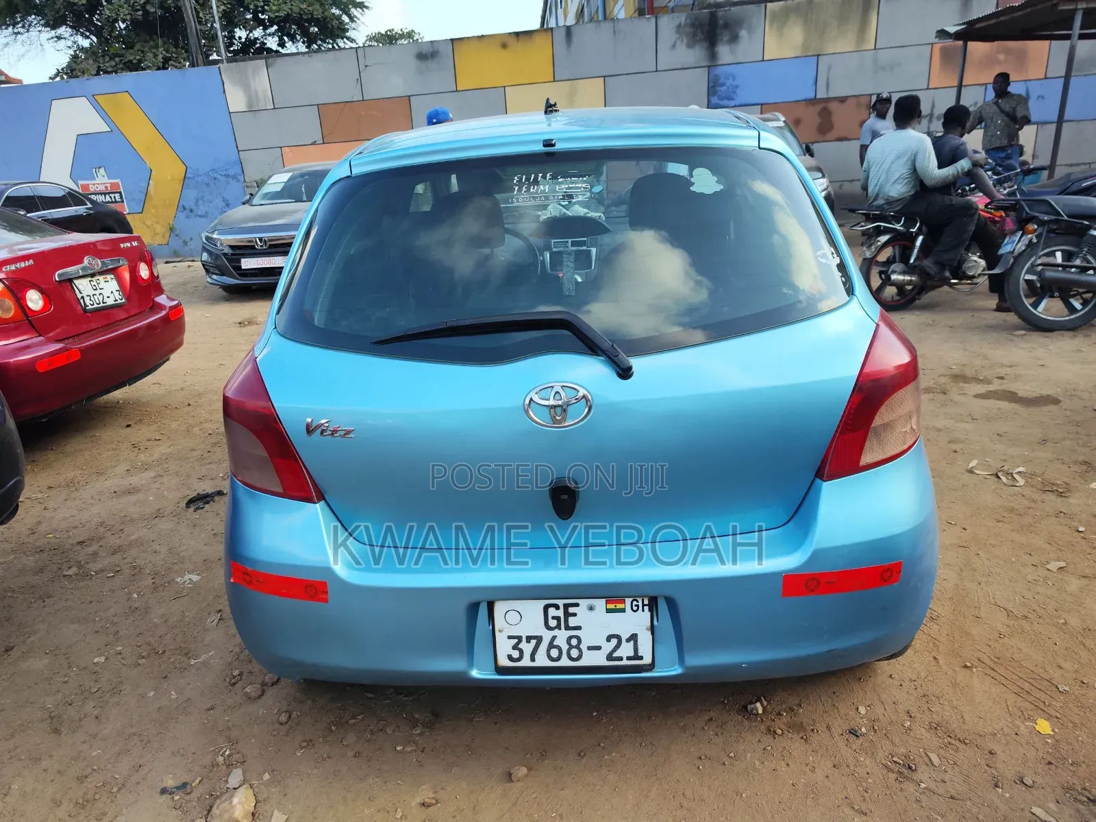 Toyota Vitz 1.3 AWD 3dr 2008 Blue