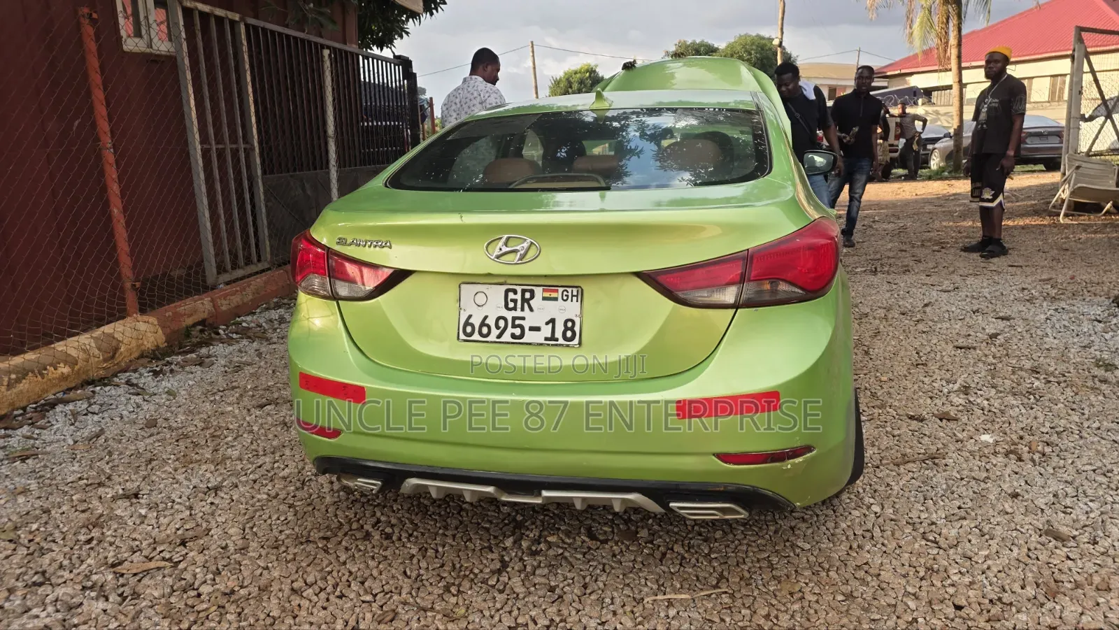 Hyundai Elantra Limited 4dr Sedan (1.8L 4cyl 6A) 2015 Green