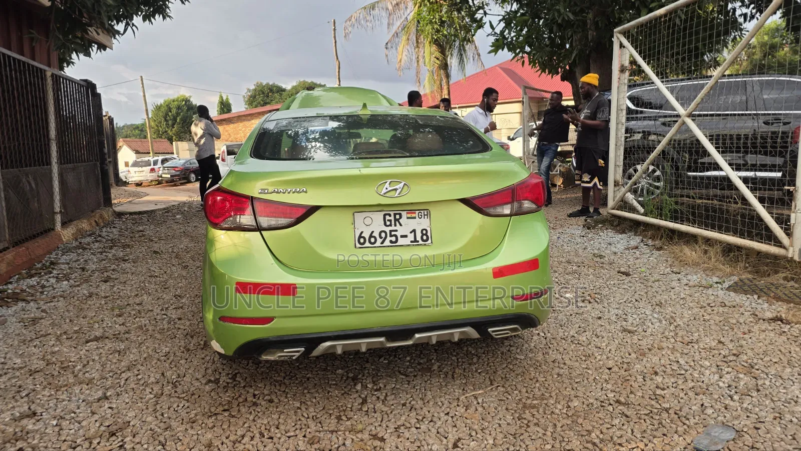 Hyundai Elantra Limited 4dr Sedan (1.8L 4cyl 6A) 2015 Green