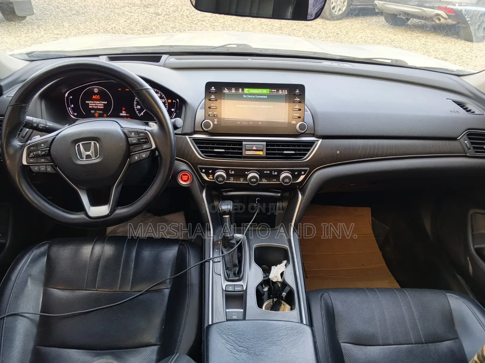 Honda Accord Touring 2018 White