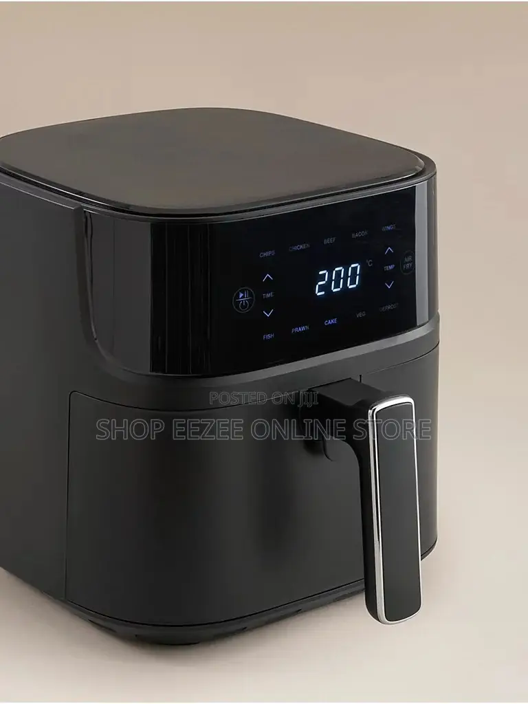 Black 6L Digital Air Fryer