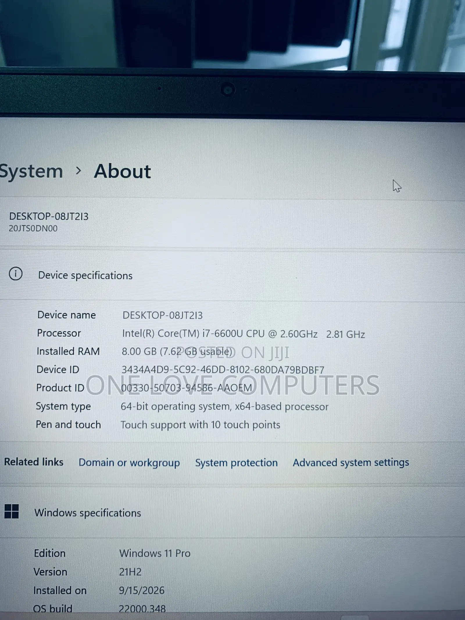 Laptop Lenovo ThinkPad T470s 8GB Intel Core i7 SSD 256GB