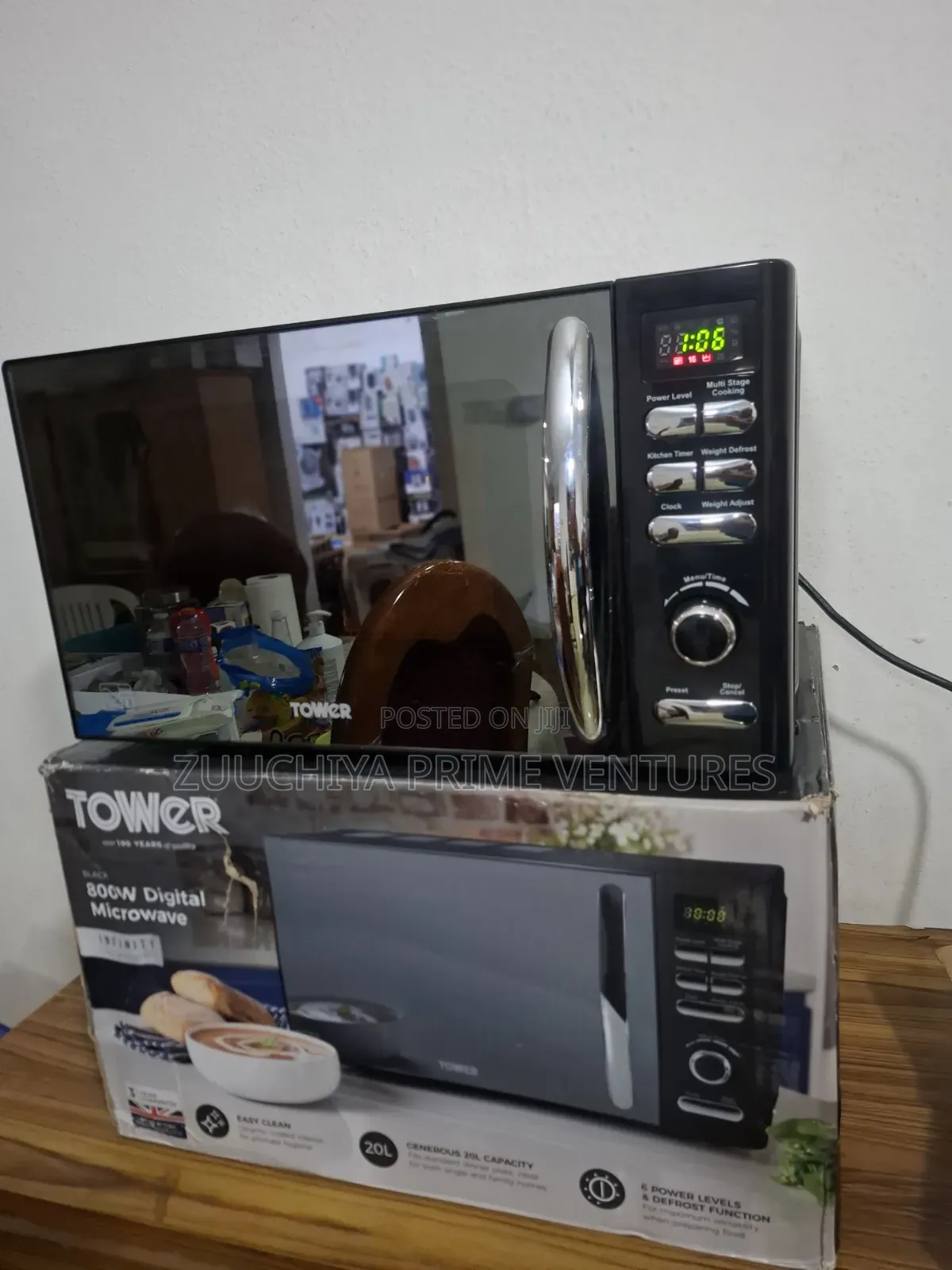 Tower 20.l Infinity Digital Microwave From Uk 