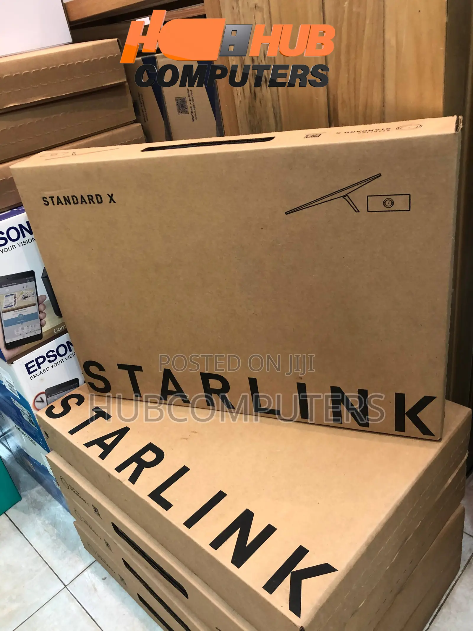 Starlink Standard 4X Kit /Wi-Fi 6 Standard Router / V4-Gen 4 Dish
