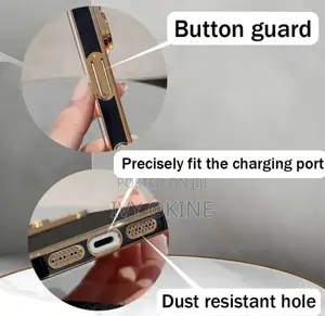 Phone Case: 2D Flat Phone Case: Luxurious Golden Bitcoin
