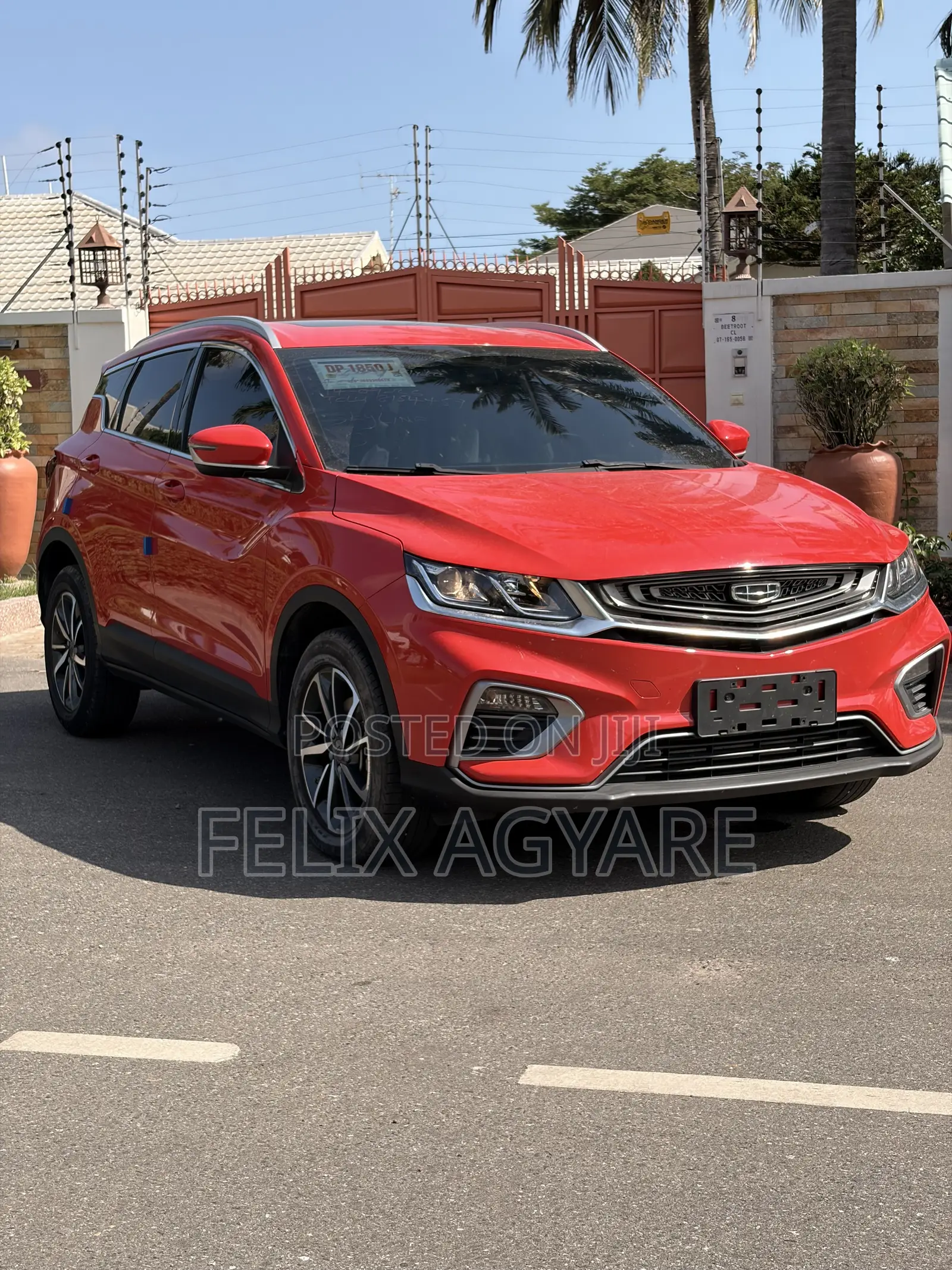 Geely Boyue 2021 Red