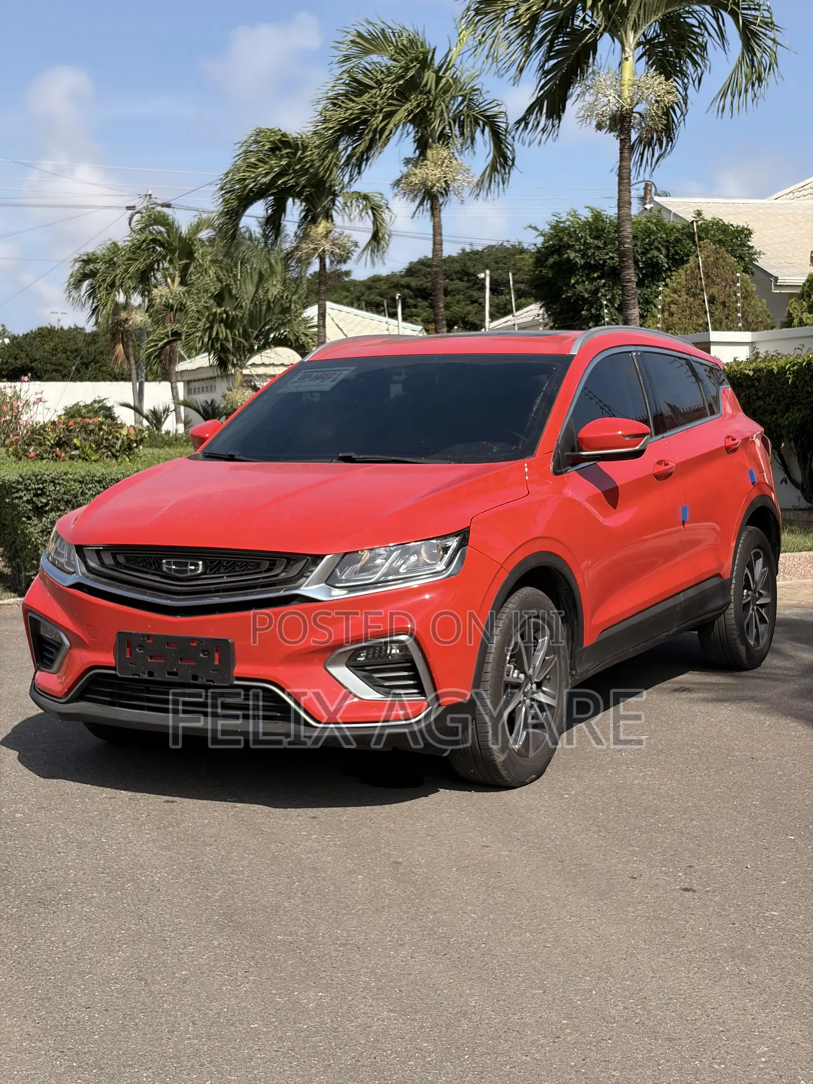 Geely Boyue 2021 Red