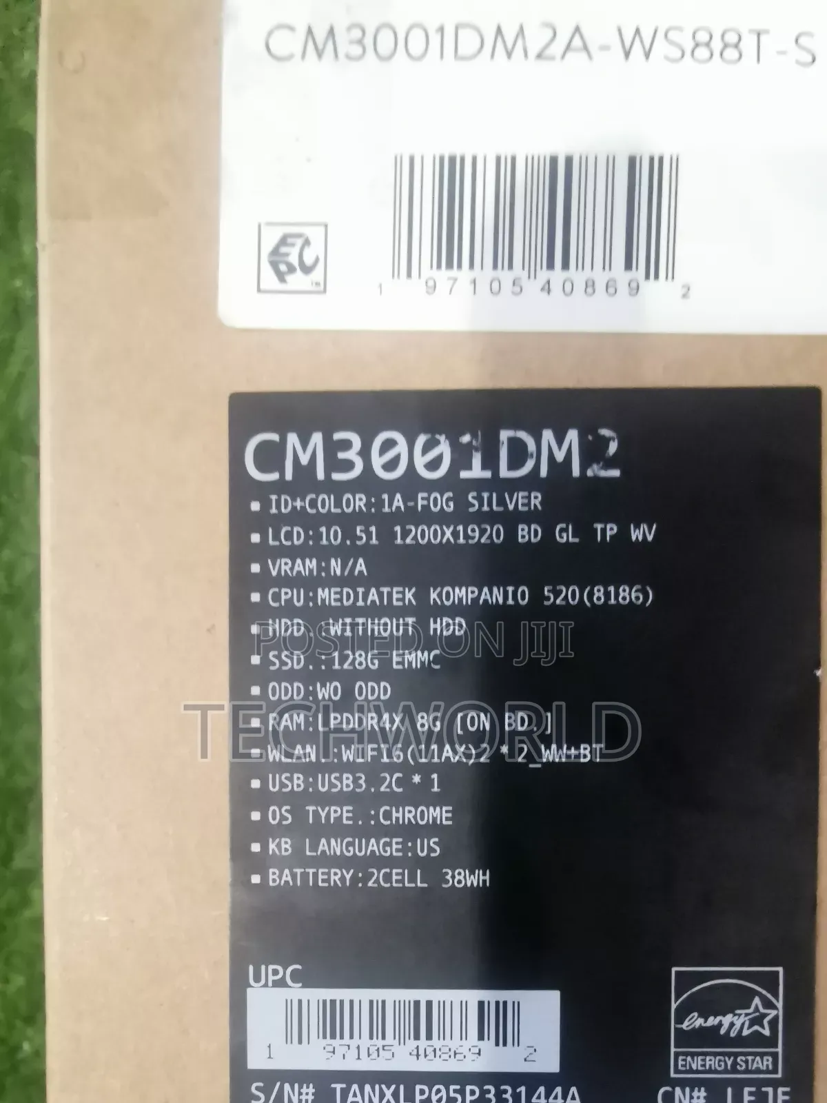 New Laptop Asus Chromebook C300 8GB SSD 128GB