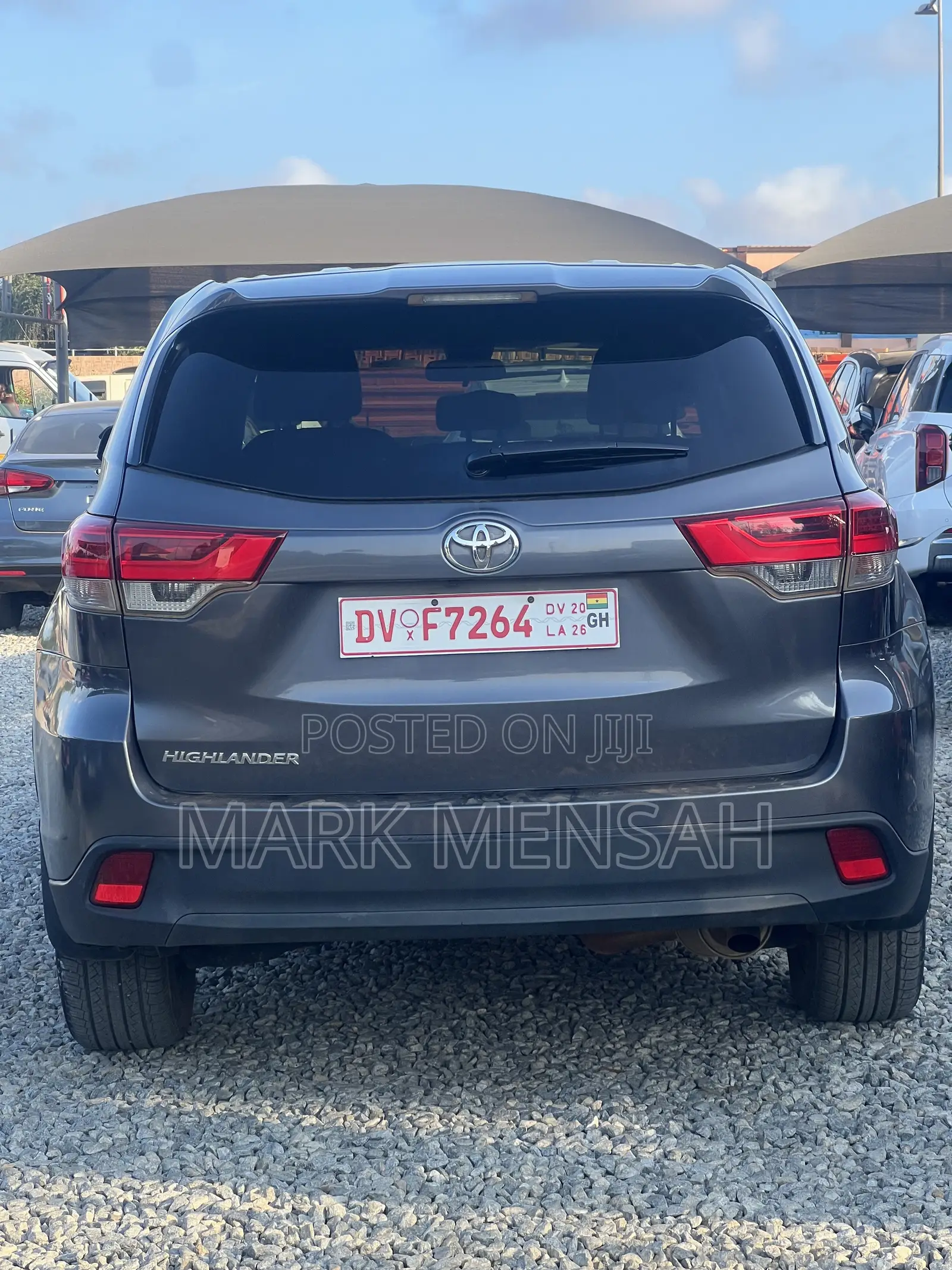 Toyota Highlander LE 2019 Gray