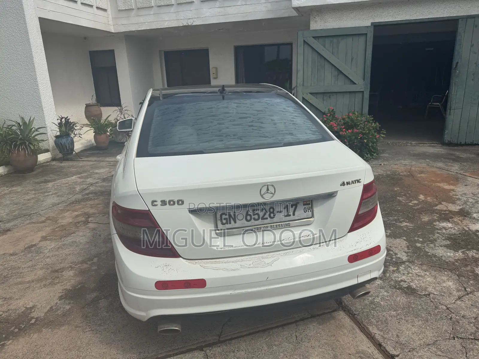 Mercedes-Benz C300 Sport 4Matic Sedan AWD (3.0L 6cyl 7A) 2010 White