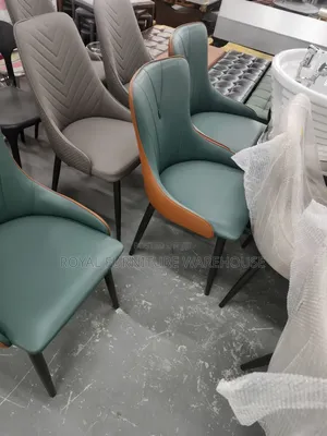 Mid-Century Modern Upholstered Dining Chairs