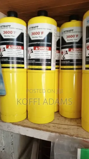 Original Map Gas Can for AC and Refrigeration