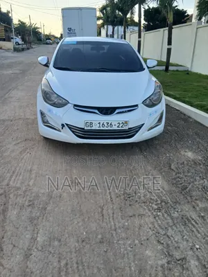 Hyundai Elantra 2013 White