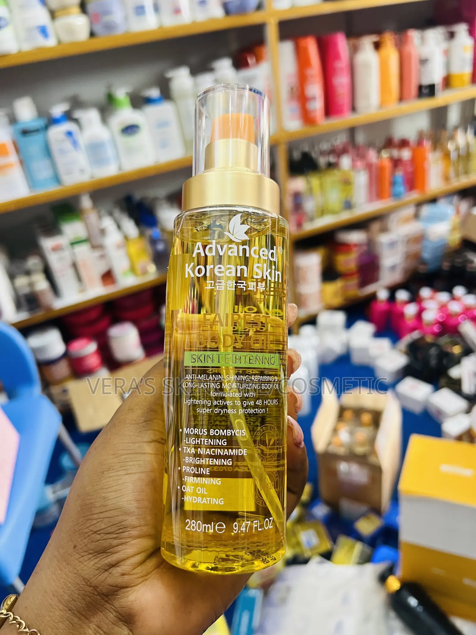 Advanced Korea Skin Fairest Body Oil