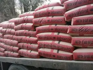 Bags of Quality Cements Available for Building and Construction .