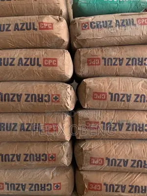Bags of Quality Cements Available for Building and Construction .