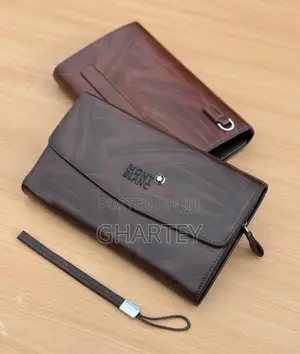 Luxury Montblanc Men’s Long Wallet