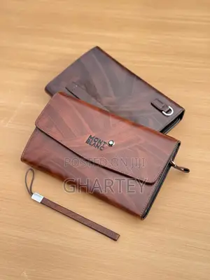 Luxury Montblanc Men’s Long Wallet