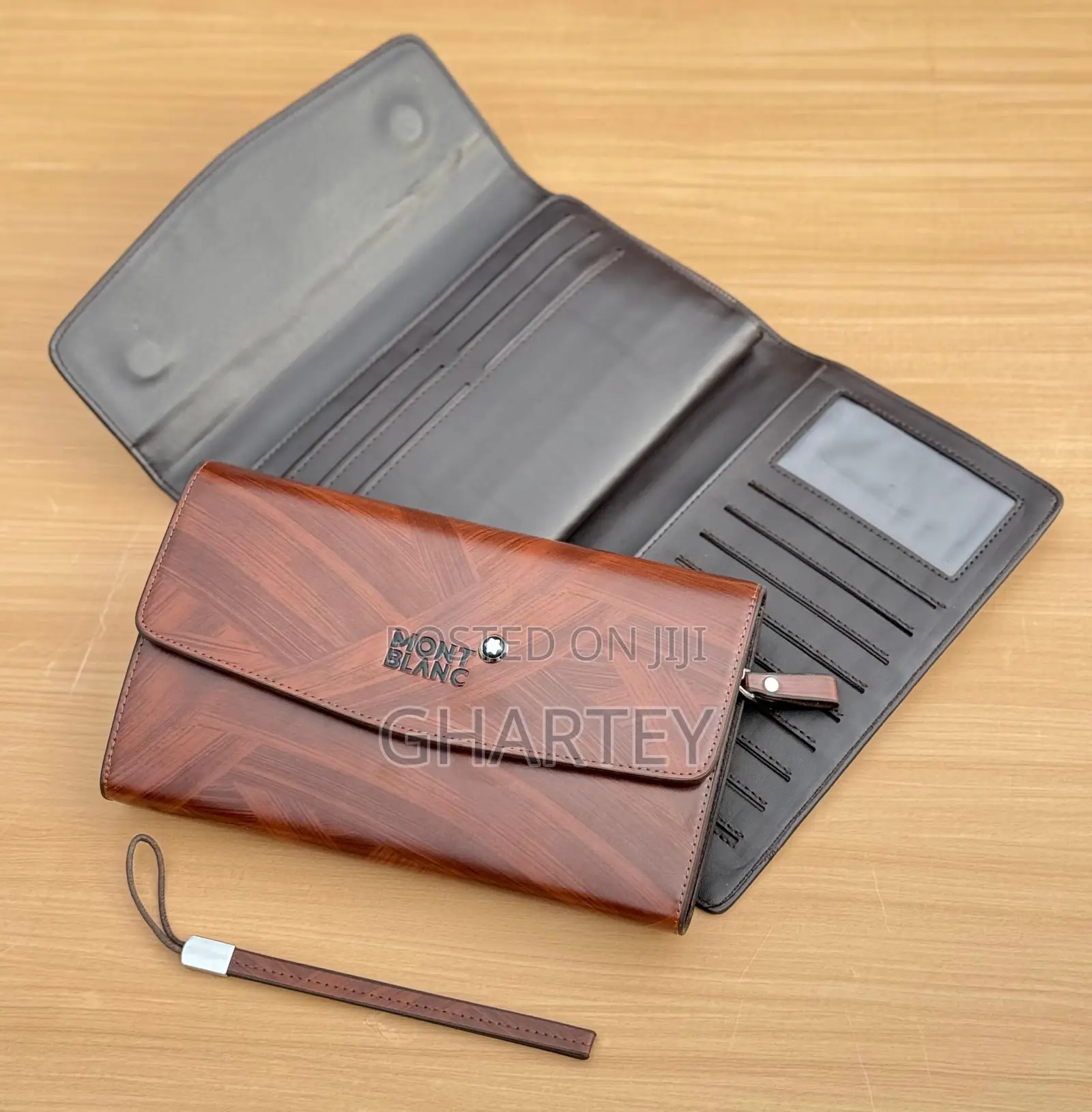 Luxury Montblanc Men’s Long Wallet
