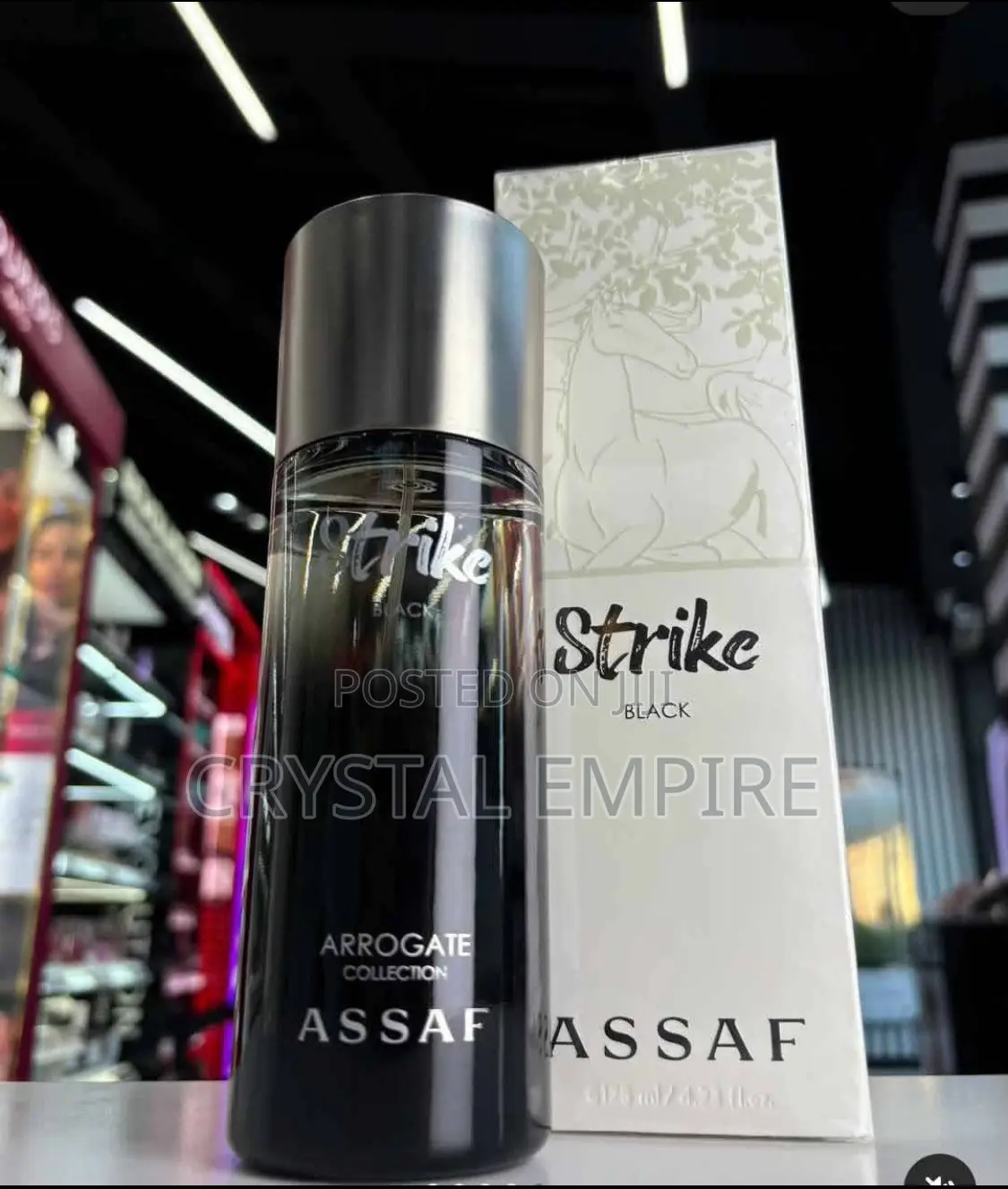 Assaf Strike Black Arrogate Perfume