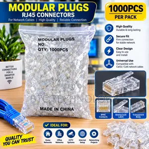 Moduler Plug RJ45 1000pcs
