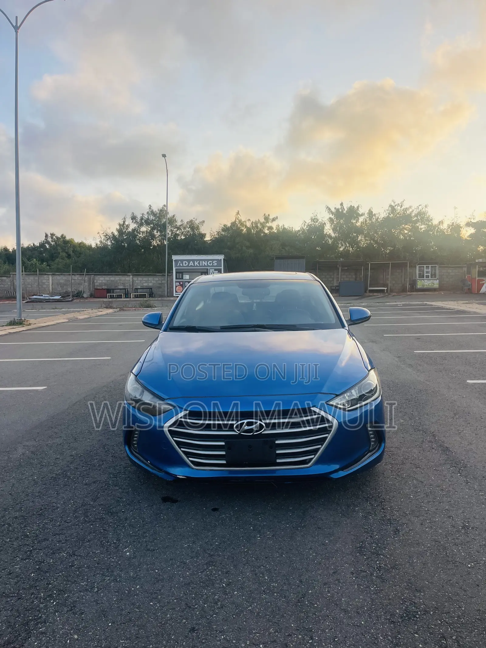 Hyundai Elantra 2027 Blue