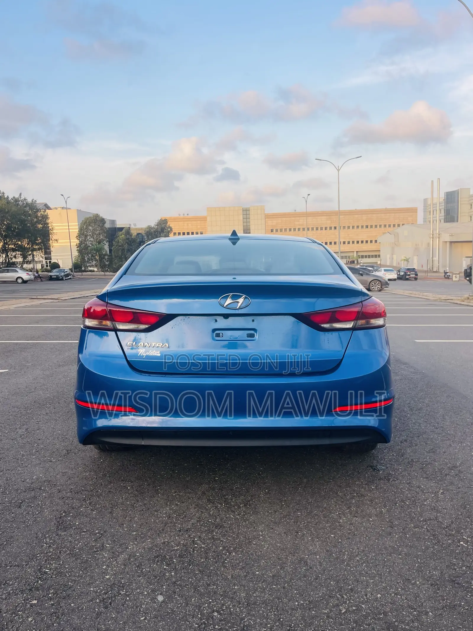 Hyundai Elantra 2027 Blue