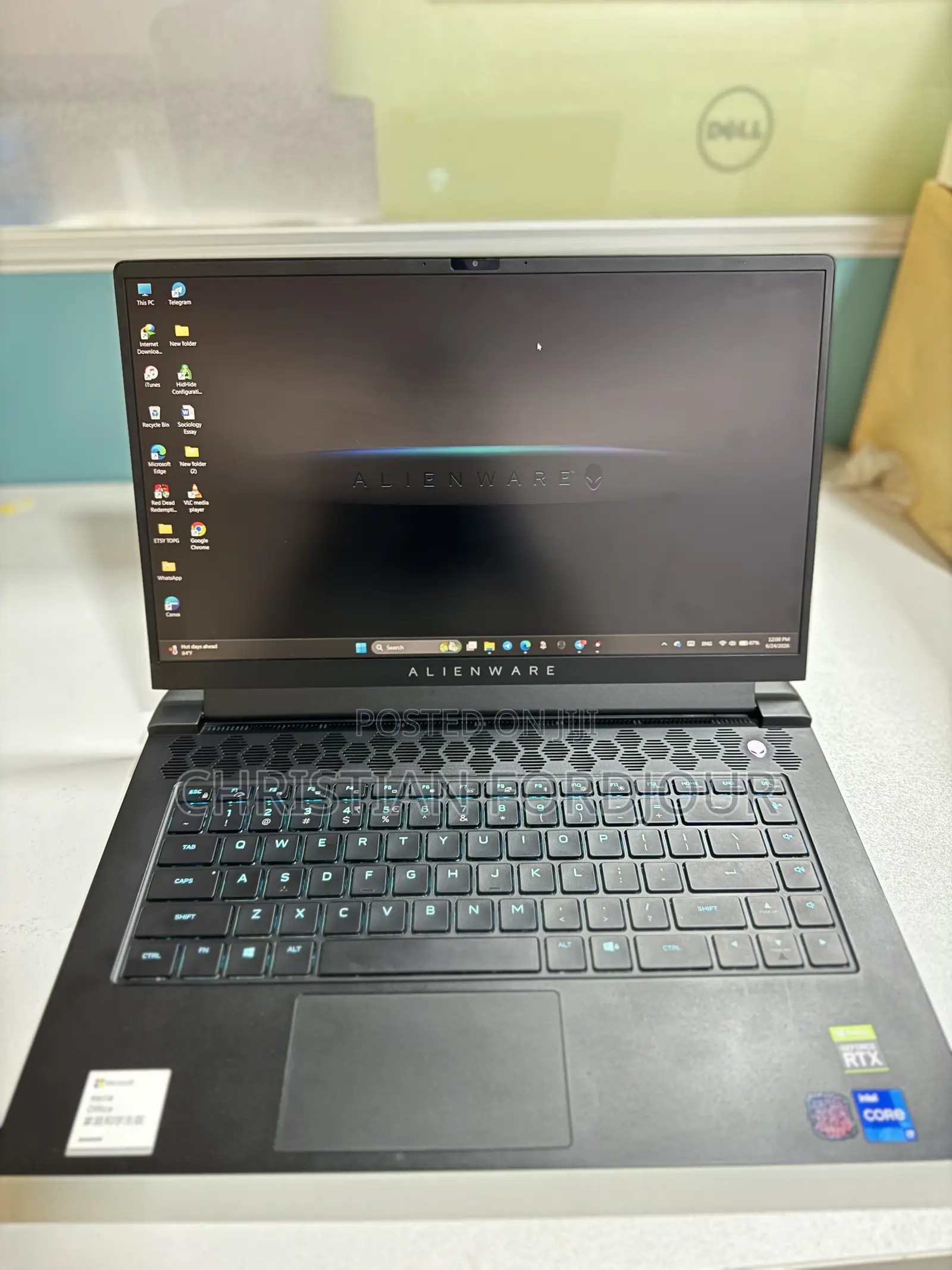 Laptop Alienware M15 R6 32GB Intel Core i7 SSD 512GB