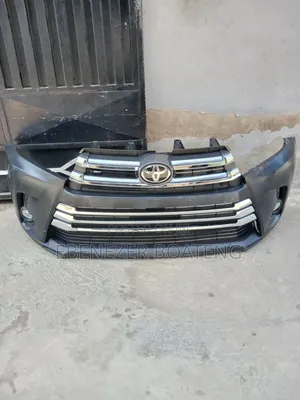 Toyota Highlander 2018 2019 Model Front Bumper Complete