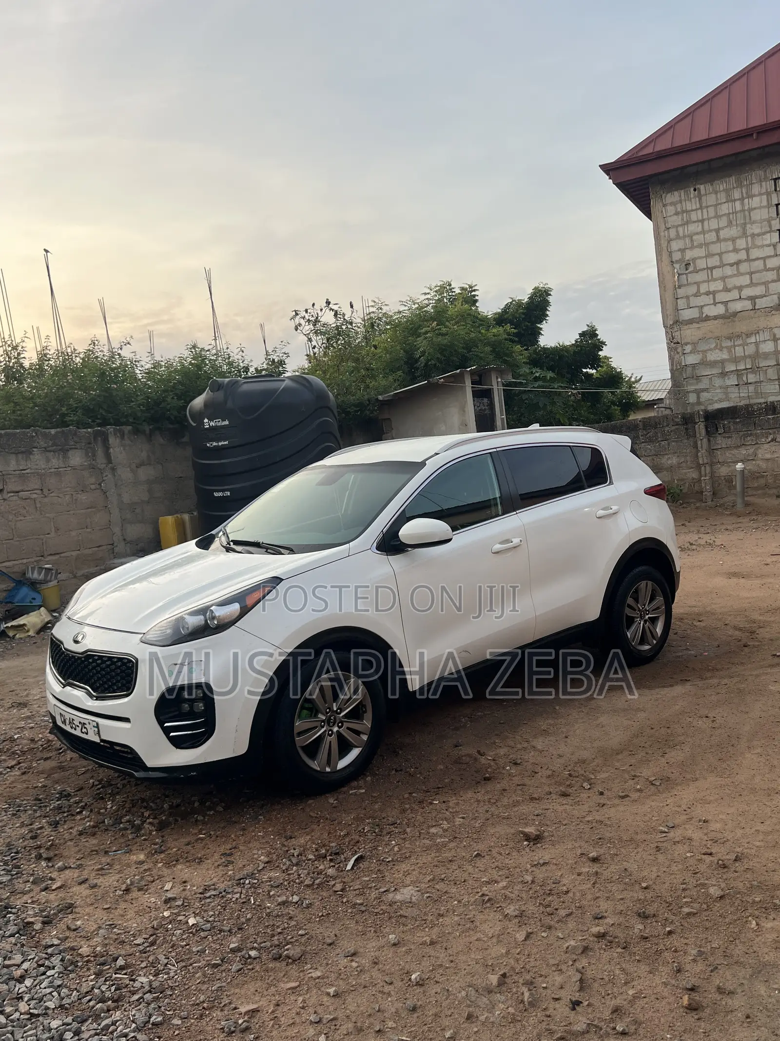 Kia Sportage EX 4dr SUV (2.4L 4cyl 6A) 2017 White
