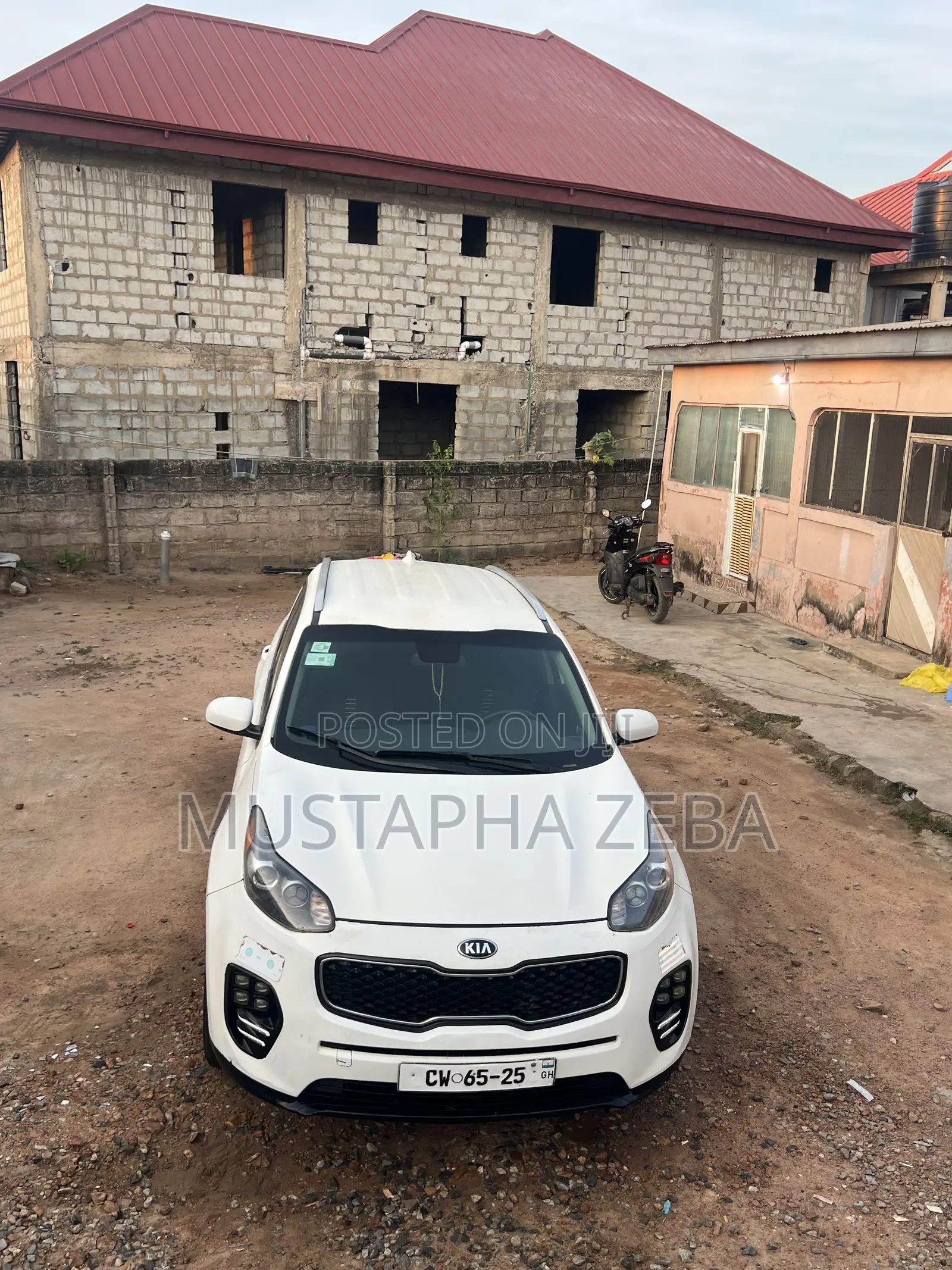 Kia Sportage EX 4dr SUV (2.4L 4cyl 6A) 2017 White