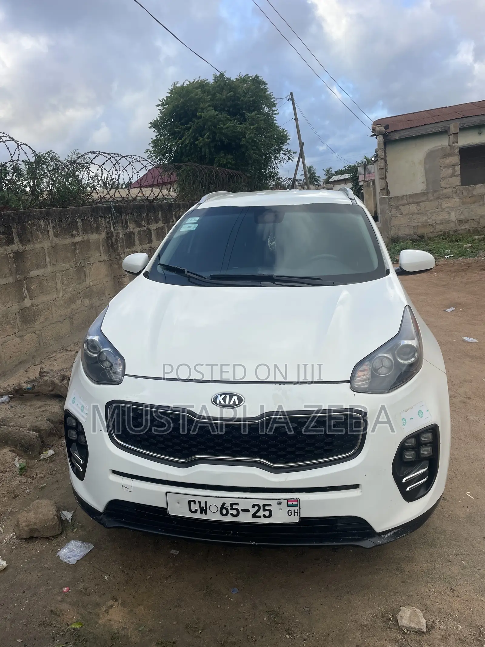 Kia Sportage EX 4dr SUV (2.4L 4cyl 6A) 2017 White