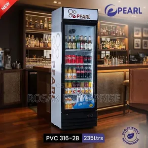 Introducing the New Pearl PVC 316-2b Refrigerator. 235 Liters