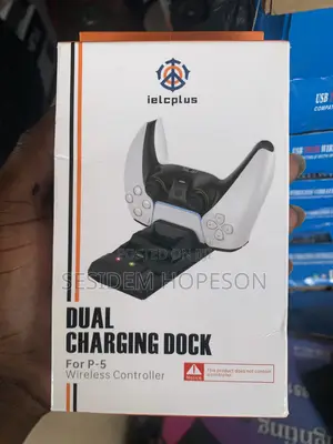 Ielcplus Dual Charging Dock for P-5 Wireless Controllers