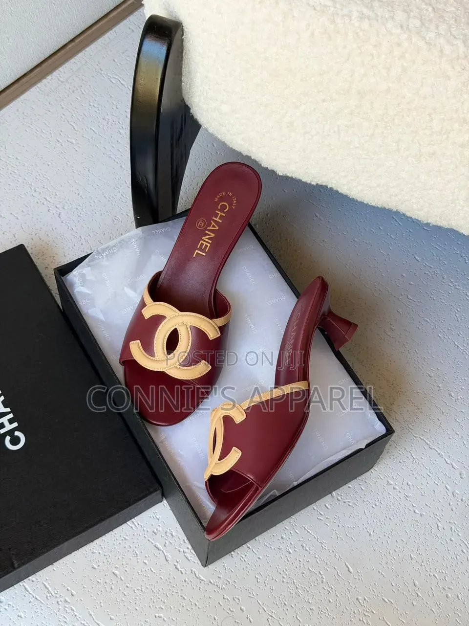 Kitten Heel for Women, Chanel in Box