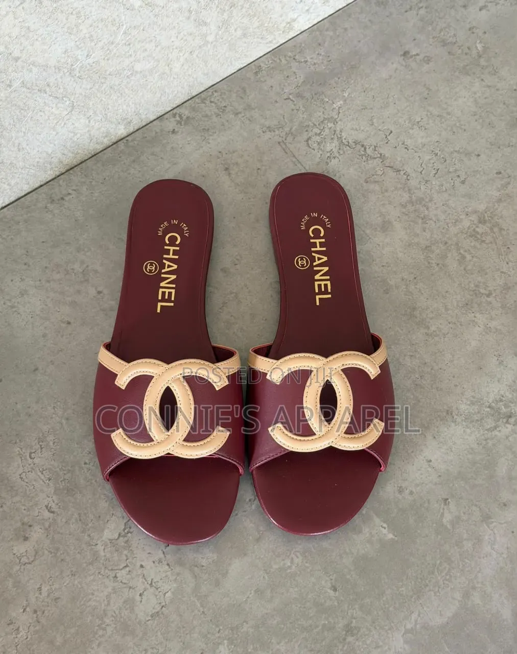 Original Chanel Slippers for Ladies
