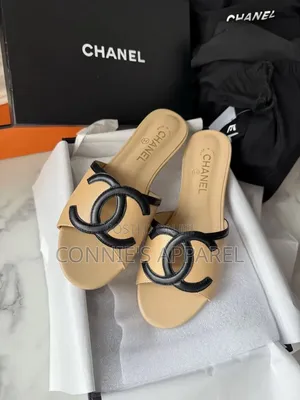 Original Chanel Slippers for Ladies