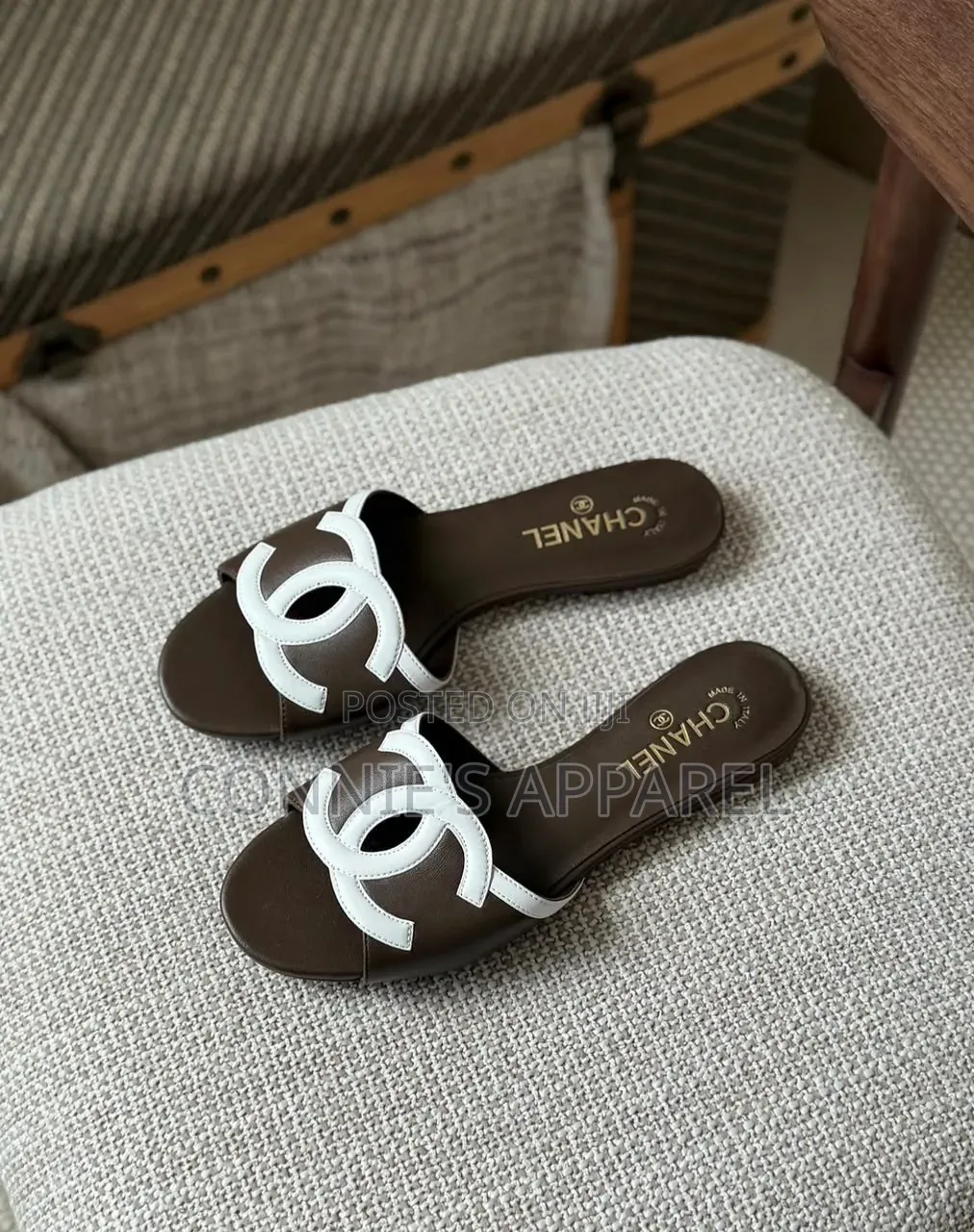 Original Chanel Slippers for Ladies