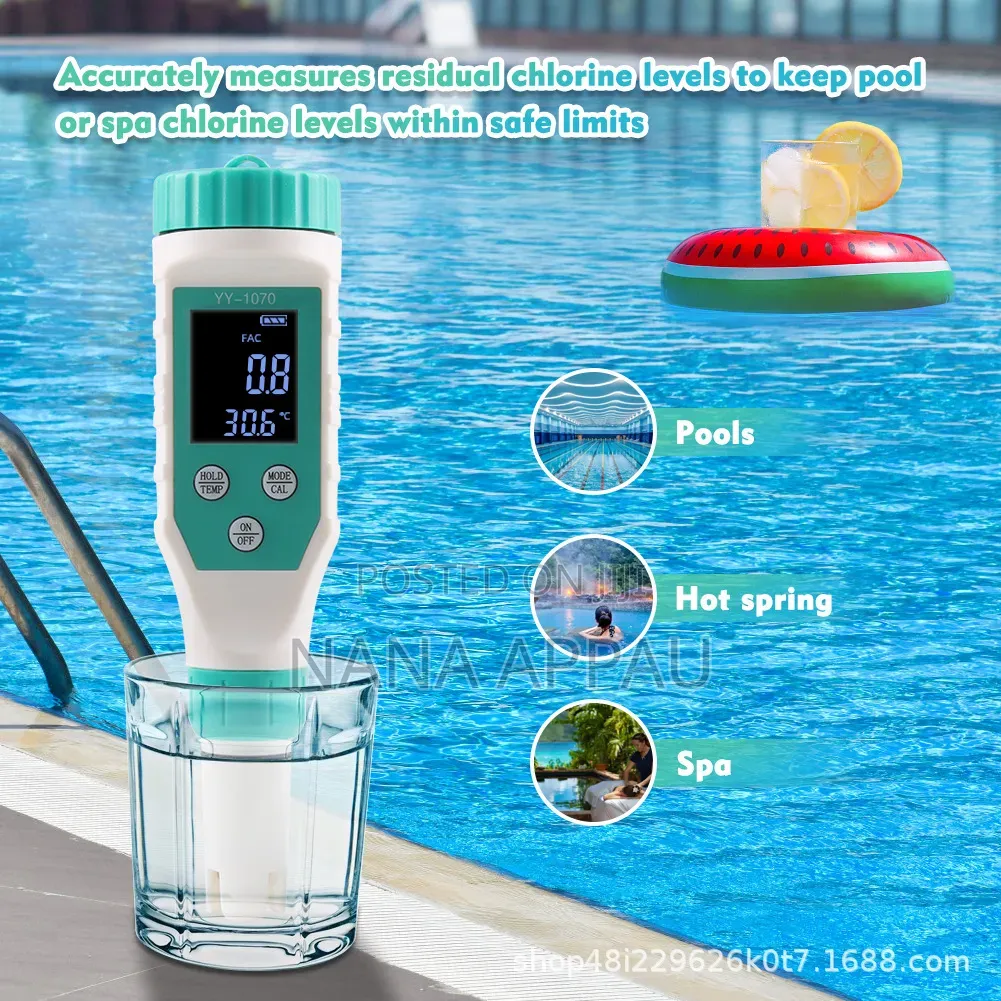 Digital Multi-Parameter Water Quality Tester (Model YY-1070).