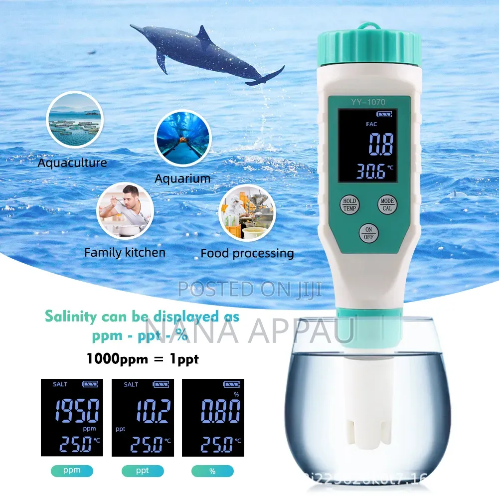 Digital Multi-Parameter Water Quality Tester (Model YY-1070).