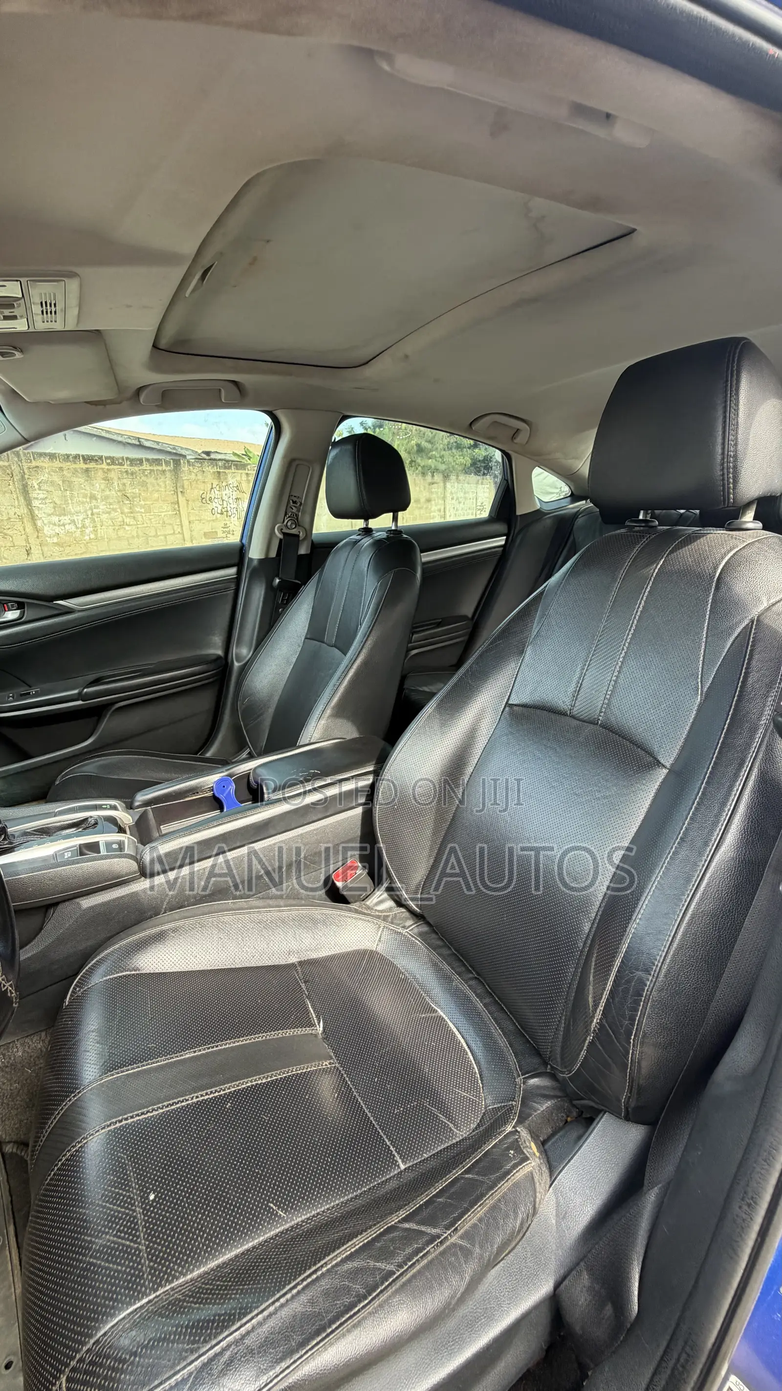 Honda Civic Touring 4dr Sedan (1.5L 4cyl) 2017 Blue